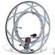 Illustration for article titled A Pedal-Powered Monowheel For When a Unicycle Is Somehow Too Cool